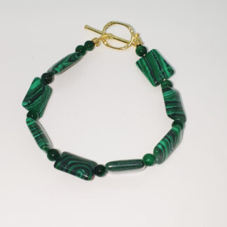 Armbånd af Malakit